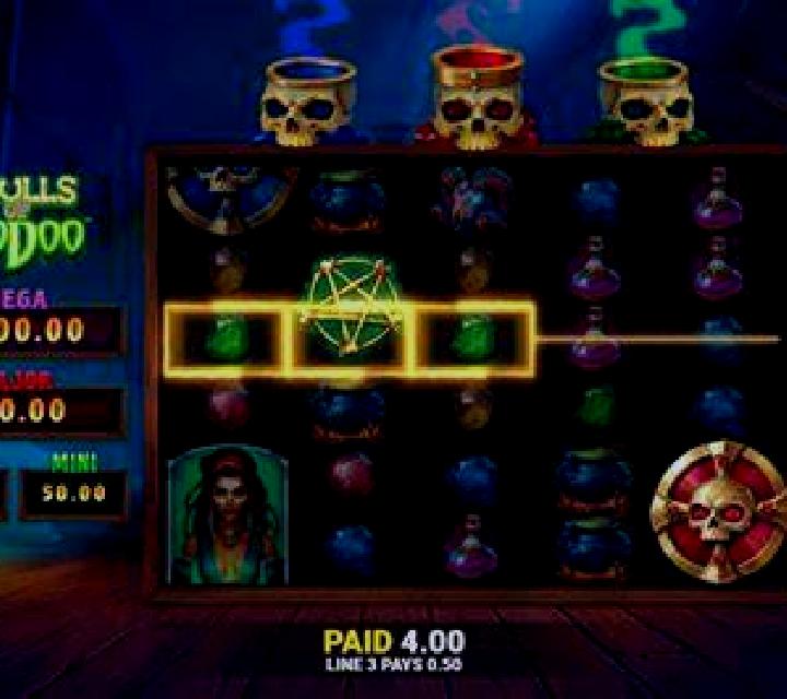 3 Skulls of Voodoo slot
