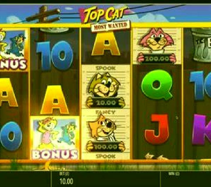 Top Cat Most Wanted slot